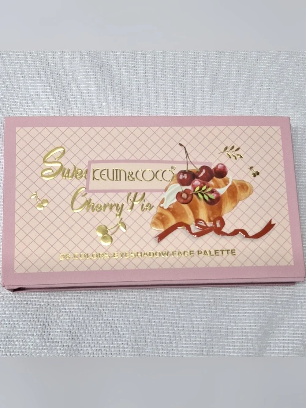 Sweet Cherry Pie Pink Eyeshadow & Face Palette